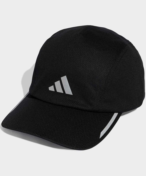 adidas(アディダス)の「ランニング メッシュ 4 パネル キャップ クライマクール / アディダス adidas(キャップ・メンズ・ブラック/ホワイト・LARGE/MEDIUM/X-LARGE)」の2枚目の写真