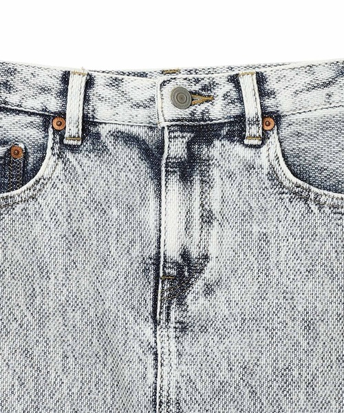 kotohayokozawa(コトハヨコザワ)の「WAVE CUT DYED SKIRT KTX5A-SK02(スカート・レディース・パープル/ホワイト・SMALL)」の4枚目の写真
