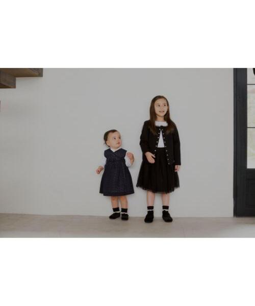 agnes b.(アニエスベー)の「キッズ コットン フリル レース ブラウス ”Volant Dentelle”(シャツ/ブラウス・キッズ・ホワイト・10YEAR/12YEAR/8YEAR/6YEAR/4YEAR)」の3枚目の写真
