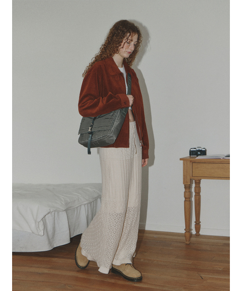 MAISON CREME(メゾンクレム)の「Canele Belt bag_ L size_Khaki(メッセンジャーバッグ・レディース・その他・FREE)」の3枚目の写真
