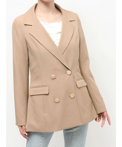 RESEXXY（リゼクシー）の「テーラードジャケット（テーラードジャケット・レディース・ベージュ/ネイビー/アイボリー・FREE）」の11枚目の写真