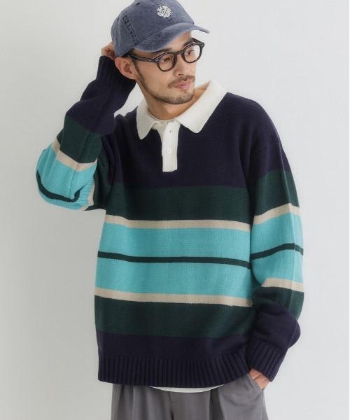 3日間値下げ！PERVERZE マルチカラー ニット セーター 3日間値下げ！PERVERZE マルチカラー ニット セーター