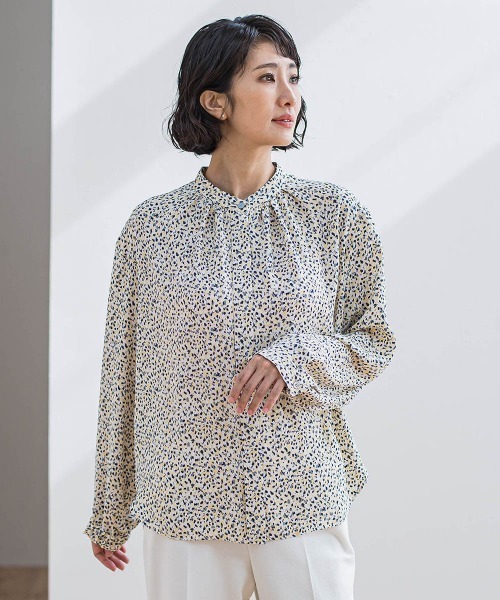 ラエフ（la．f．．．）/くずしドットブラウス セール】くずしドットブラウス（シャツ/ブラウス）｜la.f…（ラエフ）の