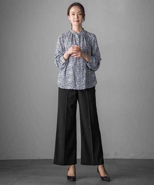 くずしドットブラウス（シャツ/ブラウス）｜la.f…（ラエフ）の