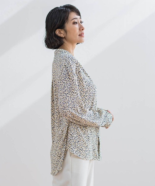 くずしドットブラウス（シャツ/ブラウス）｜la.f…（ラエフ）の