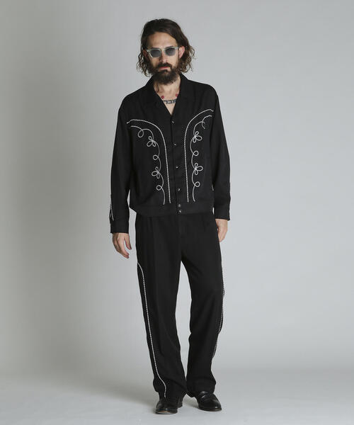 schott(ショット)の「Schott/ショット/LYOCELL WESTERN JACKET/リヨセル ウエスタンジャケット(ブルゾン・メンズ・ブラック/ベージュ・M/L/XL/2XL)」の21枚目の写真