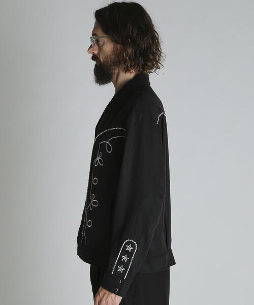 schott(ショット)の「Schott/ショット/LYOCELL WESTERN JACKET/リヨセル ウエスタンジャケット(ブルゾン・メンズ・ブラック/ベージュ・M/L/XL/2XL)」の22枚目の写真