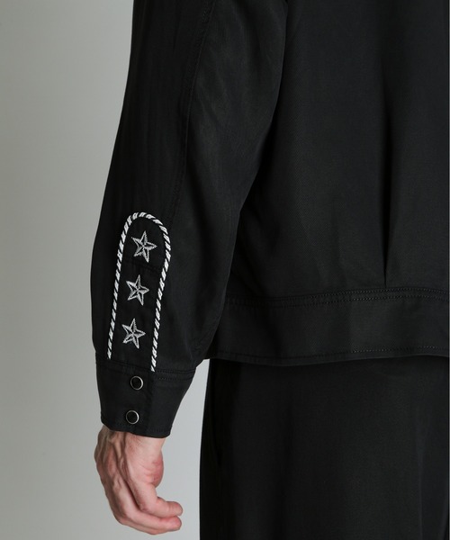 schott(ショット)の「Schott/ショット/LYOCELL WESTERN JACKET/リヨセル ウエスタンジャケット(ブルゾン・メンズ・ブラック/ベージュ・M/L/XL/2XL)」の10枚目の写真