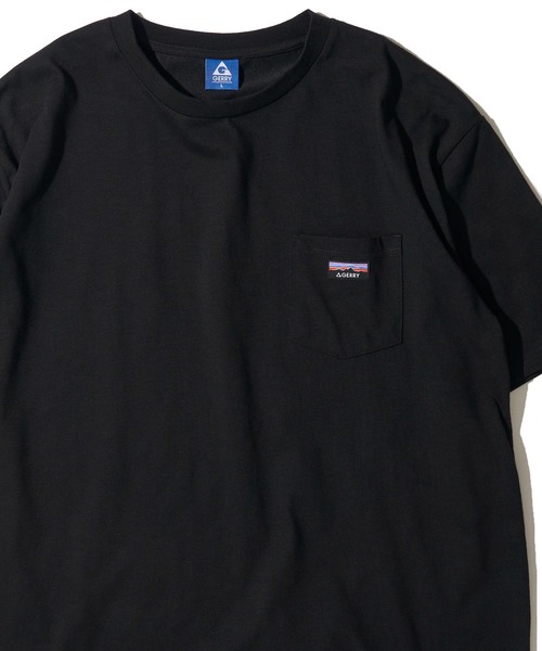 GERRY(ジェリー)の「【GERRY/ジェリー】冷感スラブポケットクルーネックTシャツ(Tシャツ/カットソー・メンズ・アイボリー/ブラック/ブラウン・X-LARGE/LARGE/MEDIUM)」の2枚目の写真