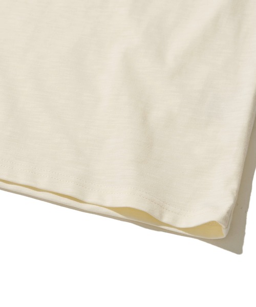 GERRY(ジェリー)の「【GERRY/ジェリー】冷感スラブポケットクルーネックTシャツ(Tシャツ/カットソー・メンズ・アイボリー/ブラック/ブラウン・X-LARGE/LARGE/MEDIUM)」の4枚目の写真