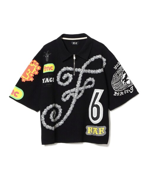 FAF（Fake As Flowers）/ Thermal Zip Up Polo