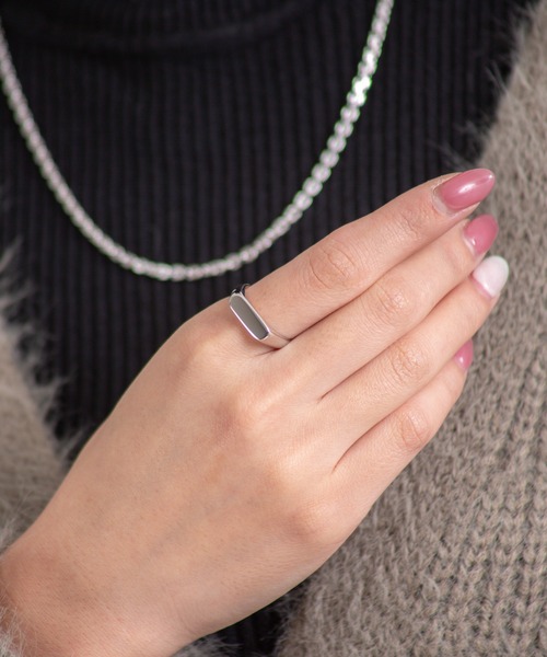 TOM WOOD（トムウッド）の「【TOMWOOD(トムウッド)】Knut Ring シルバーリング 指輪 ピンキー（リング・レディース・シルバー・50/52/58/60/54）」の4枚目の写真