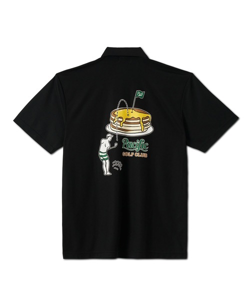 Pacific GOLF CLUB(パシフィックゴルフクラブ)の「【WOMEN】GOLF & PANCAKE POLO SHIRT(ポロシャツ・レディース・ホワイト/サンドベージュ/ブラック・S/XS)」の2枚目の写真