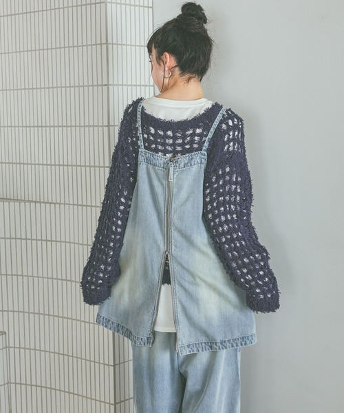 niko and（ニコアンド）の「[NKJ 2026SS] 2WAYZIPデニムドレス