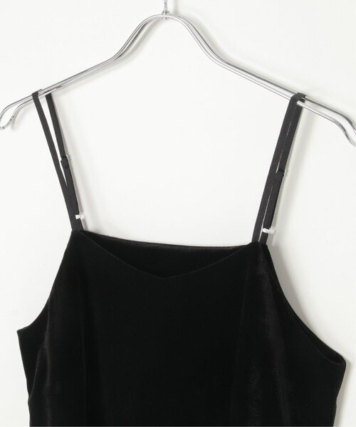 notch.（ノッチ）の「ベロアレースキャミソール（キャミソール・レディース・ブラック/ベージュ・M）」の18枚目の写真