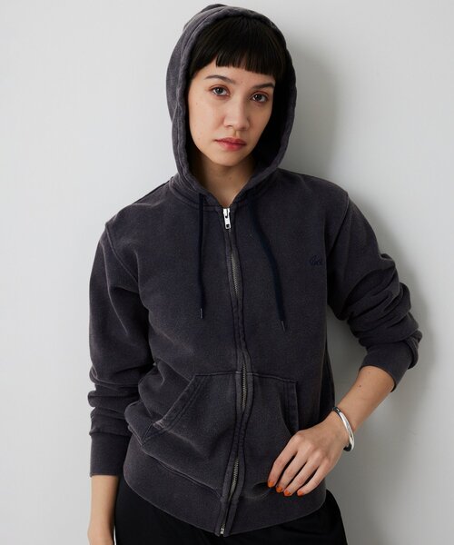 Whim Gazette(ウィムガゼット)の「ロゴ刺繍パーカー(パーカー・レディース・ホワイト系その他/ネイビー・FREE)」の13枚目の写真