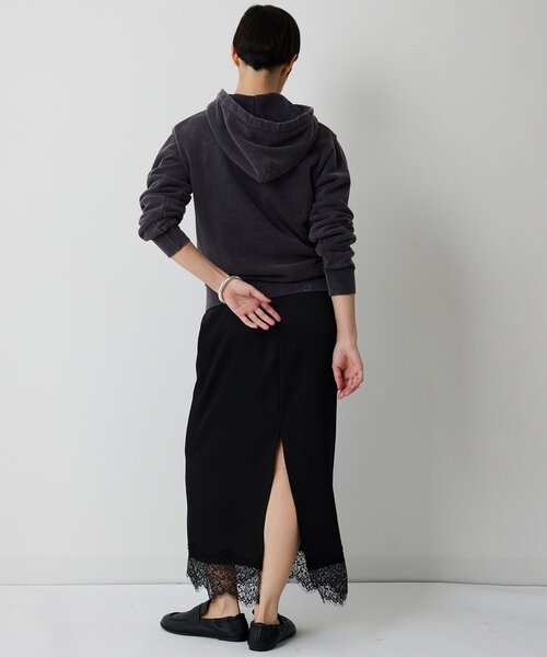 Whim Gazette(ウィムガゼット)の「ロゴ刺繍パーカー(パーカー・レディース・ホワイト系その他/ネイビー・FREE)」の18枚目の写真