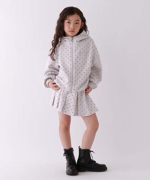 repipi armario（レピピ アルマリオ）の「【10C REPIPI】ダンボールZIPパーカー（パーカー・キッズ・アイボリー/ブラック/グレー・110cm/120cm/130cm/140cm）」の10枚目の写真