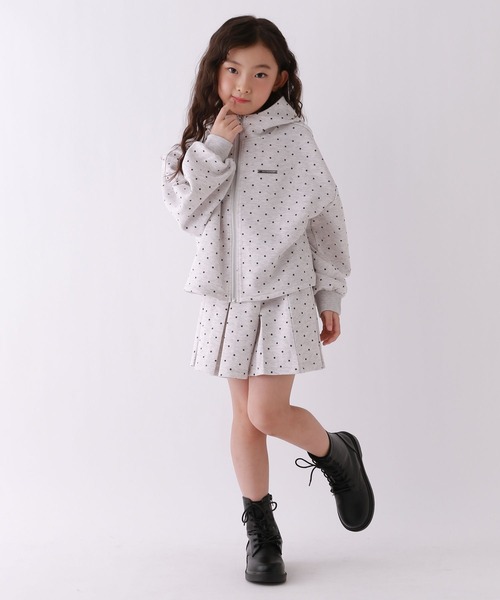 repipi armario（レピピ アルマリオ）の「【10C REPIPI】ダンボールZIPパーカー（パーカー・キッズ・アイボリー/ブラック/グレー・110cm/120cm/130cm/140cm）」の11枚目の写真