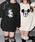 me+em select�i�~�[���Z���N�g�j�́u�y Disney �z�~�b�L�[&�~�j�[�I�[�o�[�V���M�[�j�b�g �^ Mickey �� Minnie over shaggy knit�i�j�b�g/�Z�[�^�[�j�v�b�u���b�N�n2