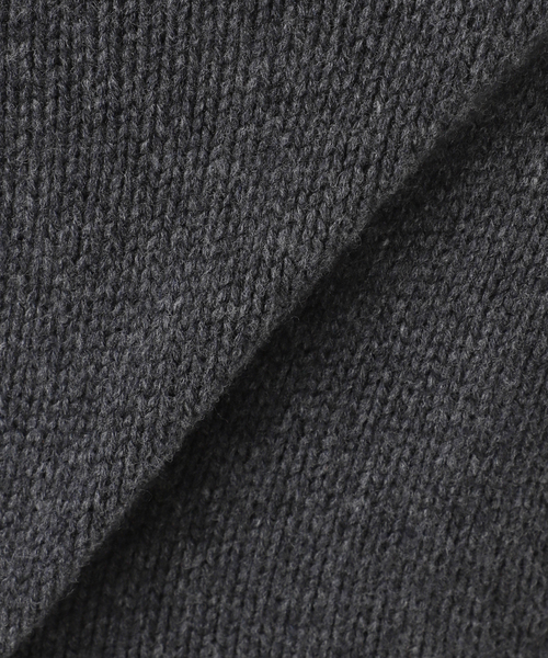 AP STUDIO（エーピーストゥディオ）の「ウールカシミヤクルーネックチュニックニット（ニット/セーター・レディース・ブラック/ブラウン/グレー・FREE）」の4枚目の写真