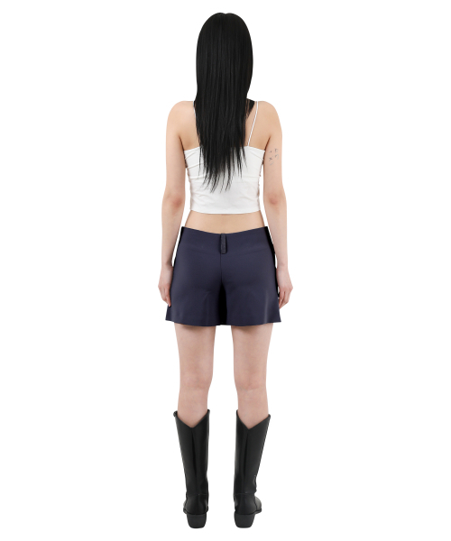 KATHARSIS(カタルシス)の「ミニスカートパンツ ネイビー ピンストライプ ONE SIZE(スカート・レディース・その他・ONE SIZE)」の3枚目の写真