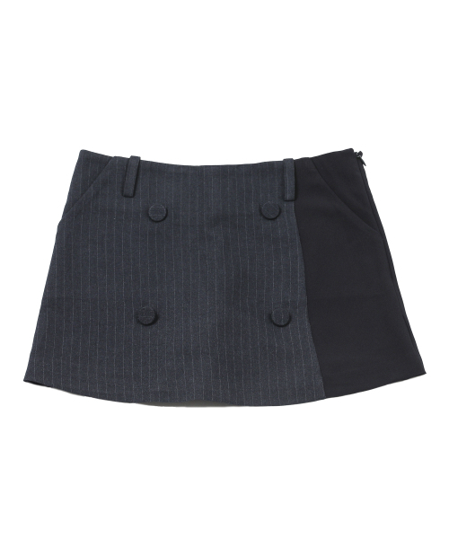 KATHARSIS(カタルシス)の「ミニスカートパンツ ネイビー ピンストライプ ONE SIZE(スカート・レディース・その他・ONE SIZE)」の6枚目の写真