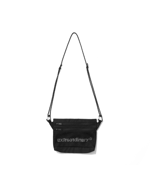 EXTRAORDINARY(エクストラオーディナリー)の「EX LOGO SACHOCHE BLACK(メッセンジャーバッグ・レディース・その他・ONE SIZE)」の1枚目の写真