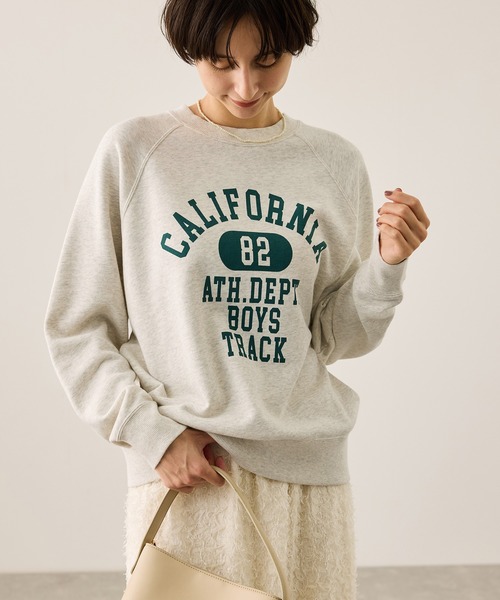 Champion（チャンピオン）の「【Champion/チャンピオン別注】アソートロゴスウェットプルオーバー/リンクコーデ（スウェット・レディース・ホワイト系その他5/ホワイト系その他6/サックスブルー/ブラウン・FREE）」の17枚目の写真