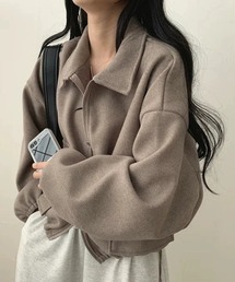 SallyLunn（サリーラン）の「コード付きダブルZIPブルゾン（ブルゾン）」