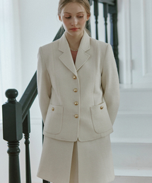 Anna Tweed Set Up - Ivory