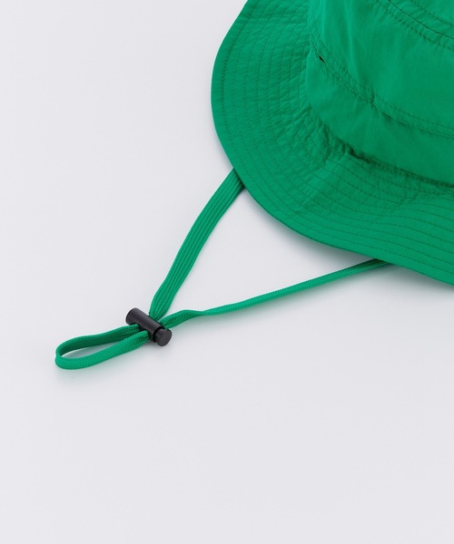 Ocean&Ground（オーシャン&グラウンド）の「【撥水加工/UVカット】アドベンチャーHAT（ハット・キッズ・グリーン/ネイビー/イエロー/パープル/ブラック/レッド/ピンク・56/54/52/50）」の16枚目の写真