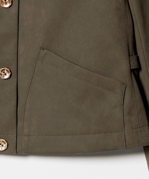 ATTISESSION(アティセッション)の「<ATTISESSION>スエードライク 3ポケット ジャケット(その他アウター・レディース・パープル/オリーブ・36/38)」の13枚目の写真