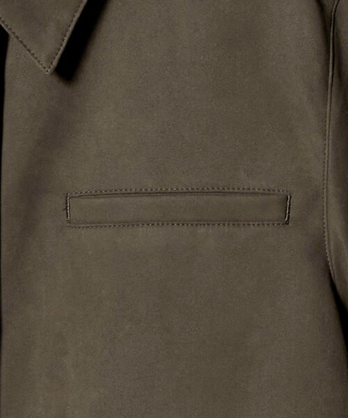 ATTISESSION(アティセッション)の「<ATTISESSION>スエードライク 3ポケット ジャケット(その他アウター・レディース・パープル/オリーブ・36/38)」の14枚目の写真