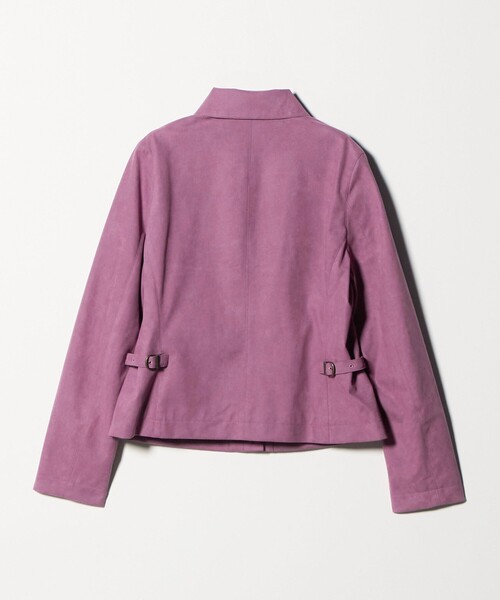 ATTISESSION(アティセッション)の「<ATTISESSION>スエードライク 3ポケット ジャケット(その他アウター・レディース・パープル/オリーブ・36/38)」の19枚目の写真