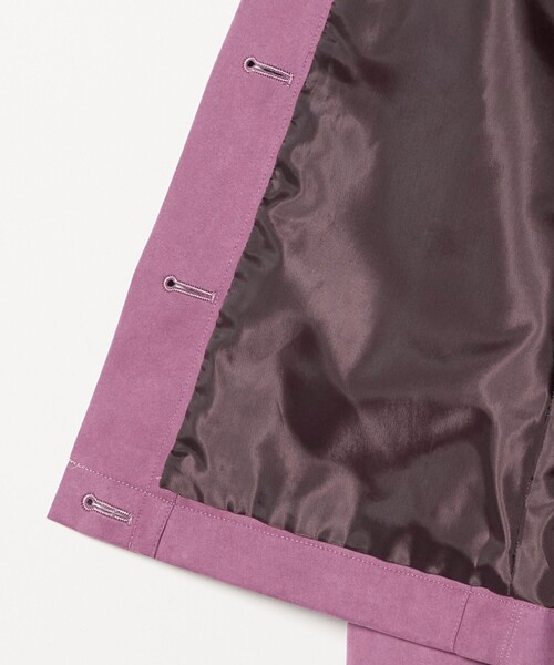 ATTISESSION(アティセッション)の「<ATTISESSION>スエードライク 3ポケット ジャケット(その他アウター・レディース・パープル/オリーブ・36/38)」の21枚目の写真