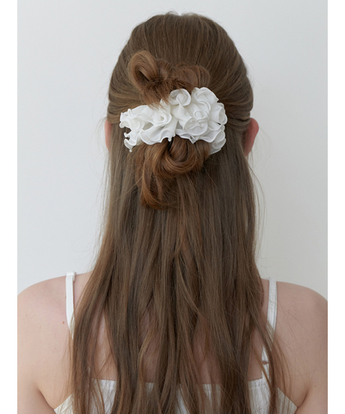 airy blooming scrunch - cream（シュシュ）｜KINDABABY（カインダ