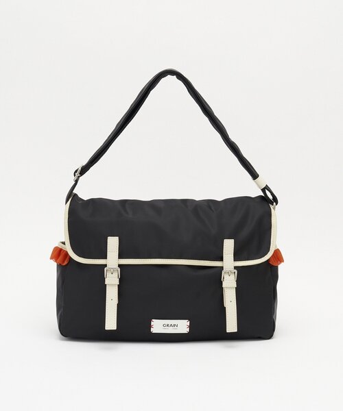 GRAIN（グレイン）の「【GRAIN/グレイン】チュールフリルメッセンジャーバッグ（ショルダーバッグ・レディース・ブラック/ブラウン/カーキ・FREE）」の13枚目の写真