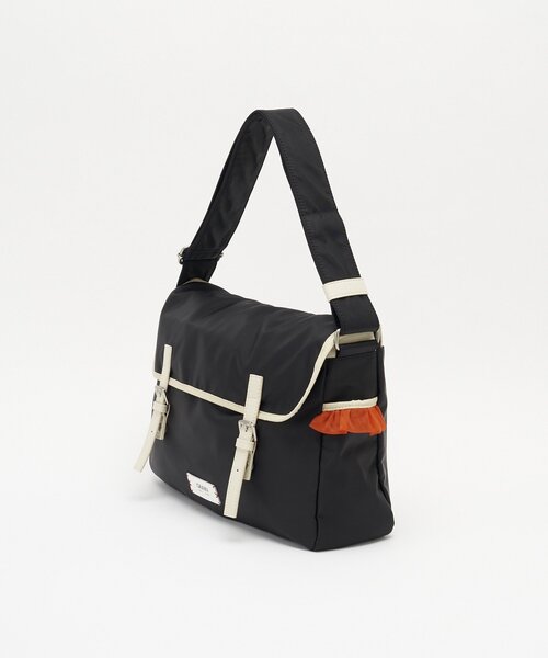 GRAIN（グレイン）の「【GRAIN/グレイン】チュールフリルメッセンジャーバッグ（ショルダーバッグ・レディース・ブラック/ブラウン/カーキ・FREE）」の14枚目の写真