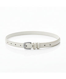 NUART STUDIO（ヌアートスタジオ）の「ベーシックスリムスクエアレザーベルト_6カラー（ベルト）」