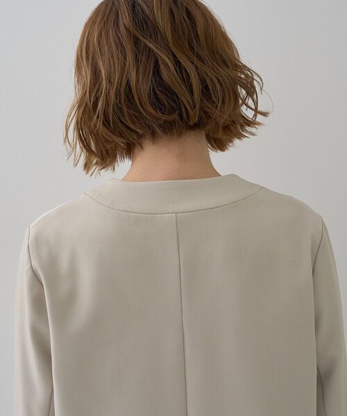 YECCA VECCA（イェッカヴェッカ）の「【2点SET】ショートジャケットセットキャミワンピース（ワンピース・レディース・ネイビー/ライトベージュ・FREE）」の13枚目の写真