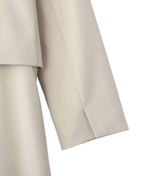 YECCA VECCA（イェッカヴェッカ）の「【2点SET】ショートジャケットセットキャミワンピース（ワンピース・レディース・ネイビー/ライトベージュ・FREE）」の8枚目の写真