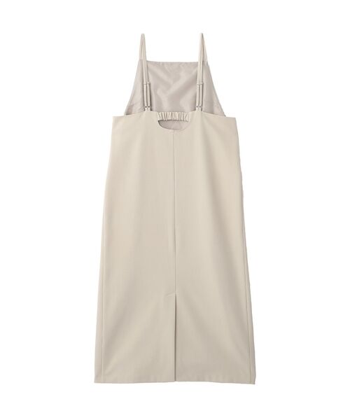 YECCA VECCA（イェッカヴェッカ）の「【2点SET】ショートジャケットセットキャミワンピース（ワンピース・レディース・ネイビー/ライトベージュ・FREE）」の10枚目の写真