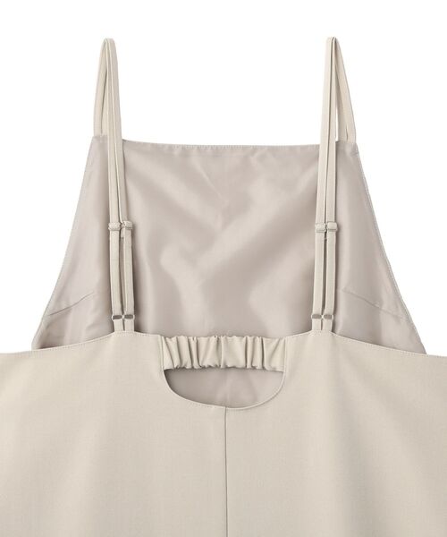 YECCA VECCA（イェッカヴェッカ）の「【2点SET】ショートジャケットセットキャミワンピース（ワンピース・レディース・ネイビー/ライトベージュ・FREE）」の13枚目の写真