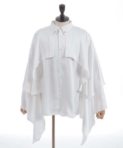 和袖フリルシャツ（シャツ/ブラウス）｜REZEN（リゼン）のファッション