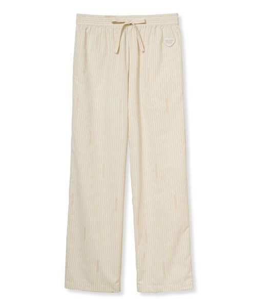 【HOMME】ブロードストライプロングパンツ