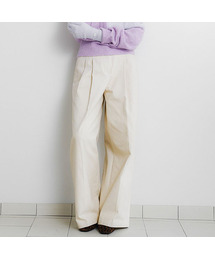 (PT-5721)ESSENTIAL WARM COTTON TUCK CHINO PANTS