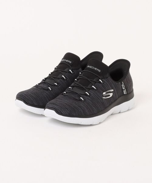 SKECHERS(スケッチャーズ)の「《SKECHERS》サミッツ - エブリデイ セット(スニーカー・レディース・ネイビー/ピンク系/ブラック×ホワイト/グレー×ピンク・25.0cm/24.5cm/24.0cm/23.5cm/23.0cm/22.5cm/22.0cm)」の1枚目の写真
