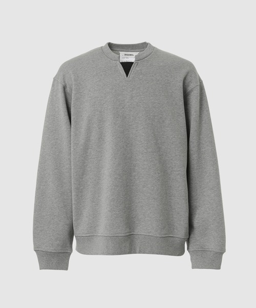 DIGAWEL(ディガウェル)の「Sweat-shirt(スウェット・メンズ・グレー/ブルー・2)」の1枚目の写真