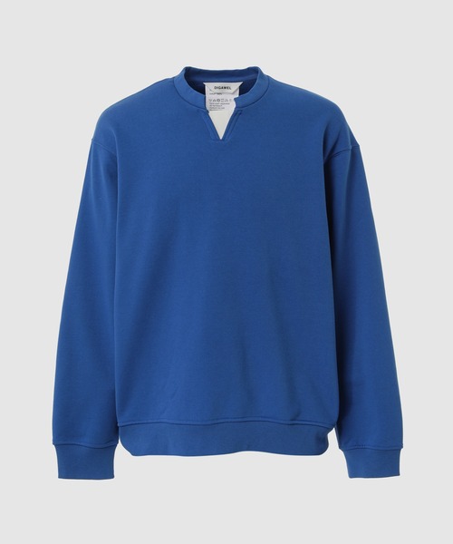 DIGAWEL(ディガウェル)の「Sweat-shirt(スウェット・メンズ・グレー/ブルー・2)」の2枚目の写真